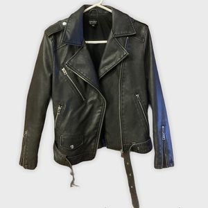 🖤Vegan Leather Jacket // TOPSHOP